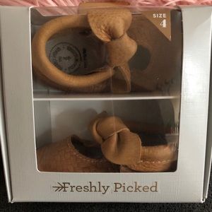 Freshly Picked Harper Knotted Leather Bow Mocc